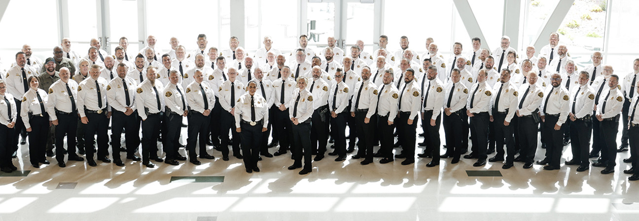 A group of people posing for a photo.